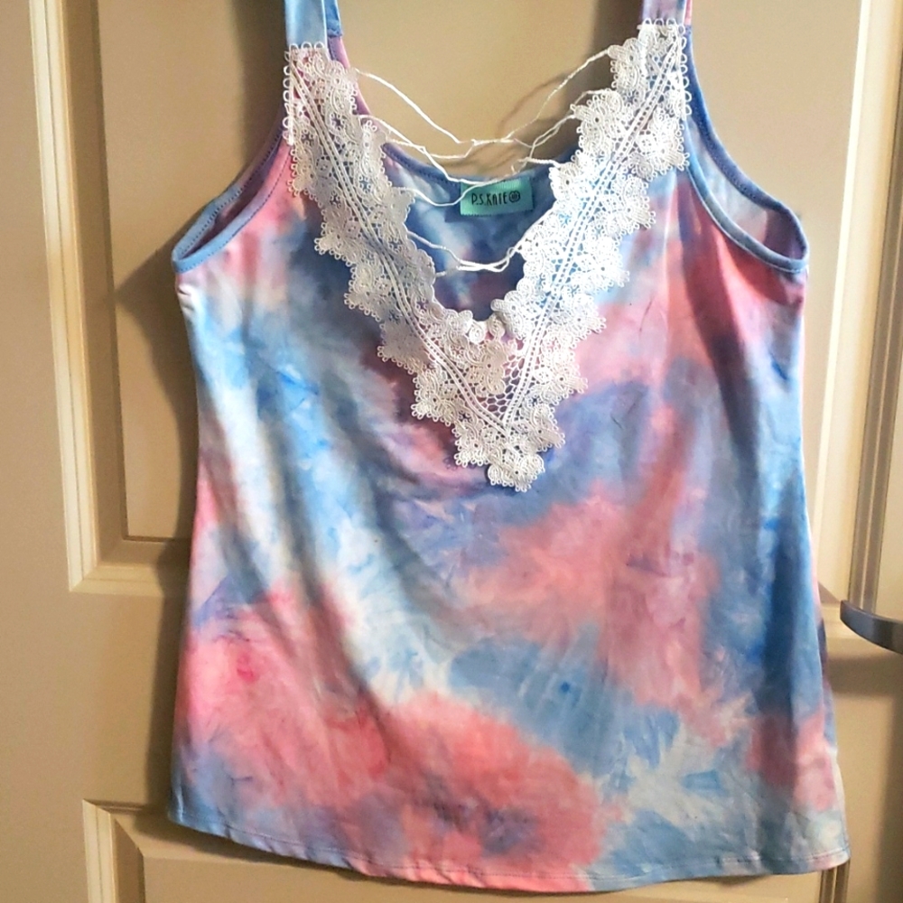 P.S. Kate Tie dye tank top